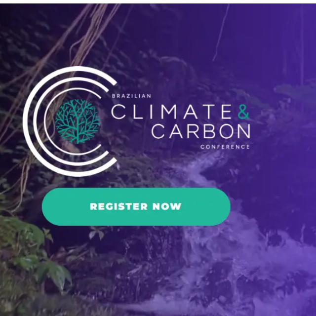 Brazilian climate and carbon conference logo